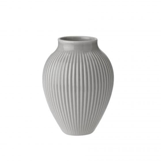 Knabstrup - Vase 12,5 Cm. - Grå