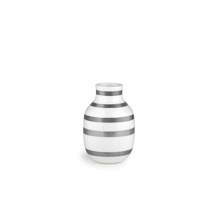Kähler - Vase 12,5 Cm. Sølv - Omaggio - Boligkram