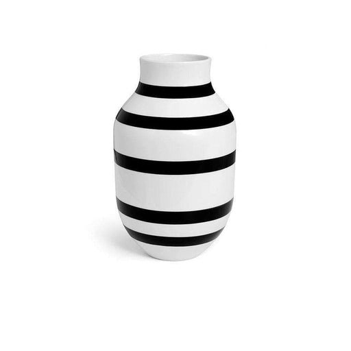 Kähler - Vase 30,5 Cm. Sort - Omaggio - Boligkram