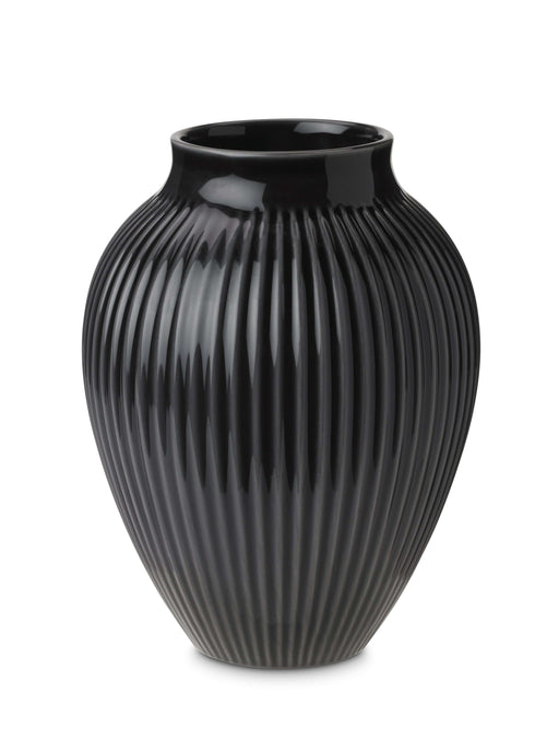 Knabstrup - Vase 20 Cm. - Sort - Boligkram