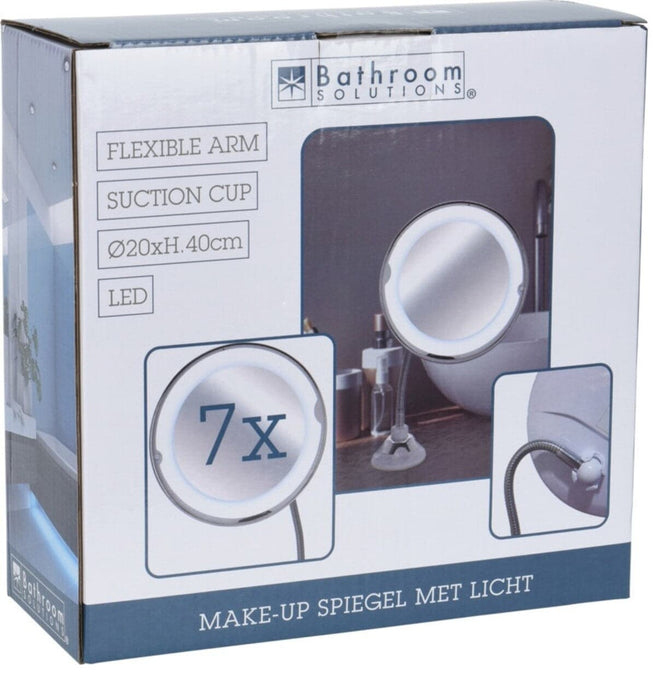 Bathroom Solutions - Make-up Spejl M/Lys - Ø20 Cm.