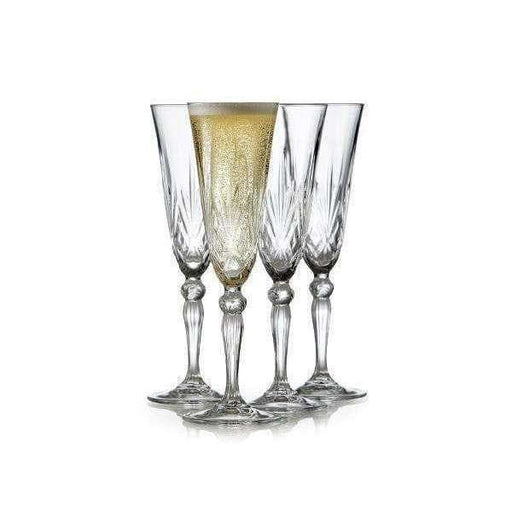 Lyngby Glas - Champagneglas 16 Cl. 4 Stk. - Melodia - Boligkram