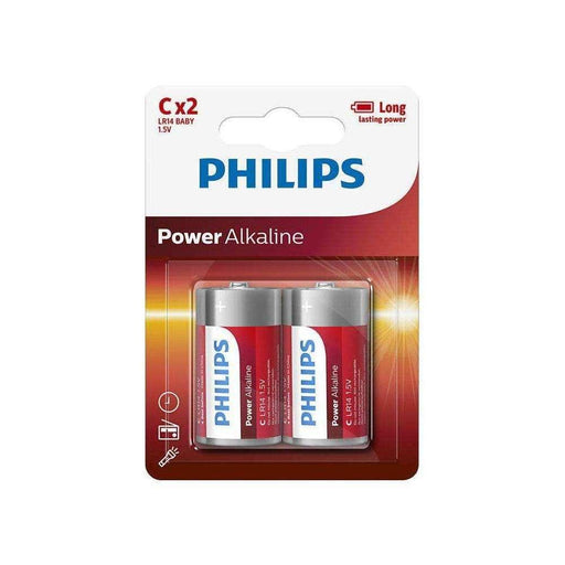 Philips - C Batterier 2 Stk. - Powerlife LR14 - Boligkram