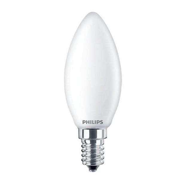 Philips - LED Kertepære 4,3W (40W) E14 - 2 Stk.